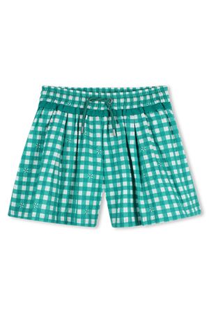 Shorts a stampa quadretti KIDS AROUND | L00035627